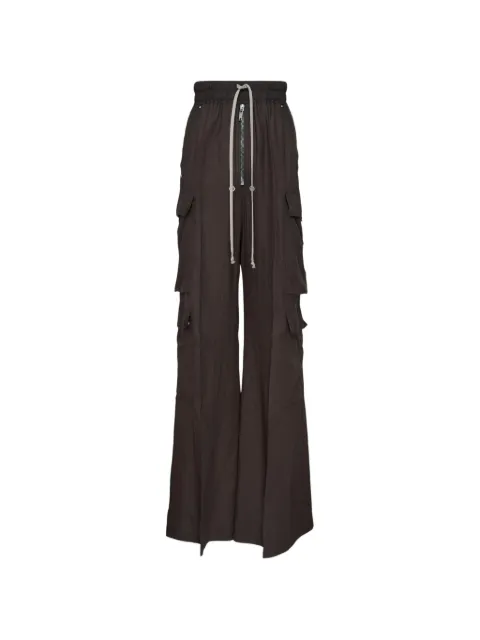 Rick Owens Cargobelas drawstring cargo pants Brown RP01F6327WG