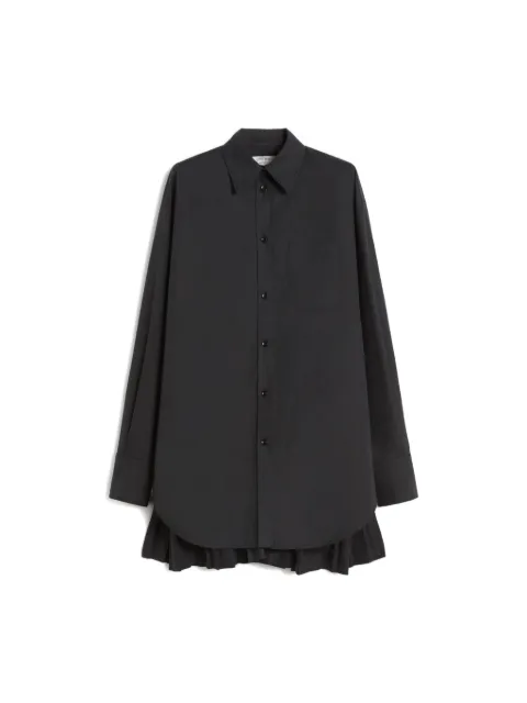 Sportmax plissé-pleated shirt Black SP2191036106003