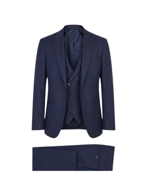 RAMON SANJURJO three-piece single-breasted suit Blue 8128671230BLUE