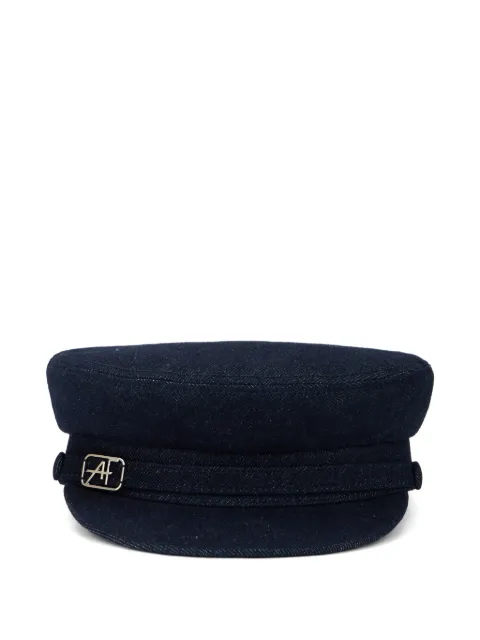 Alberta Ferretti logo-plaque beret Blue J36061678