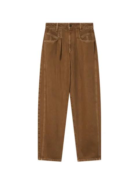 ISABEL MARANT Lisha wide-leg jeans Brown PA0778FAD3H01I