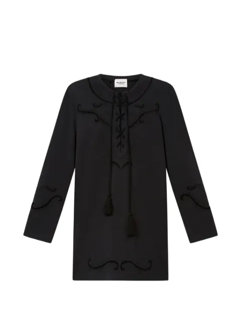 MARANT ÉTOILE Elka dress Black RO1181FAD3N03E