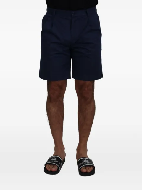Dolce & Gabbana pleated chino shorts Blue PAN74021