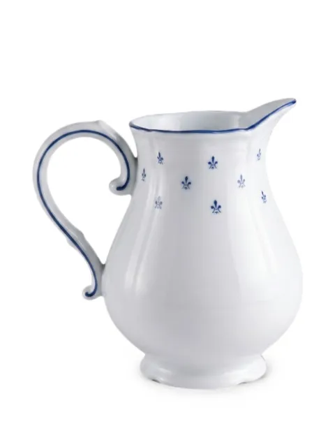 GINORI 1735 Antico Doccia fleur-de-lis milk jug White 6182