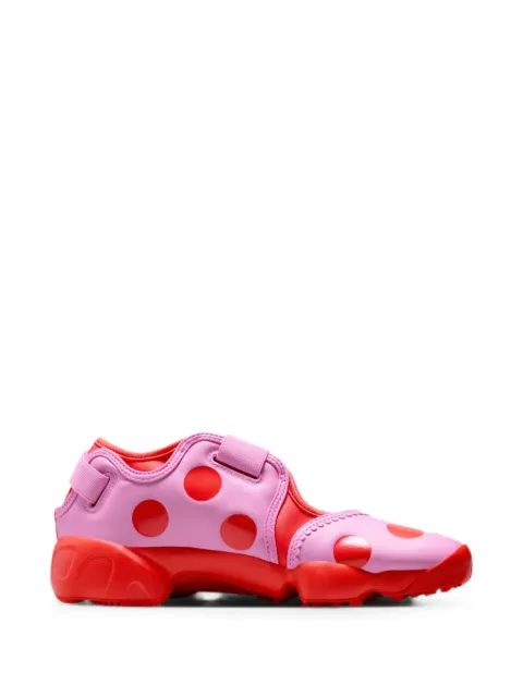 Nike Air Rift polka-dot split-toe sneakers Pink IR1226
