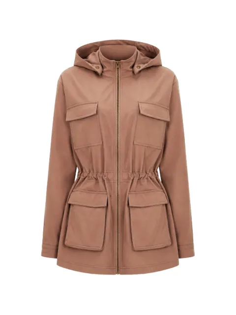 The Upside Freddie fleece-lined hoodie Brown USW026046