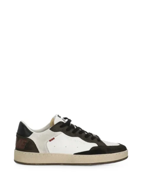 Crime London Chelsea panelled leather sneakers White 11200AA810CHELSEA