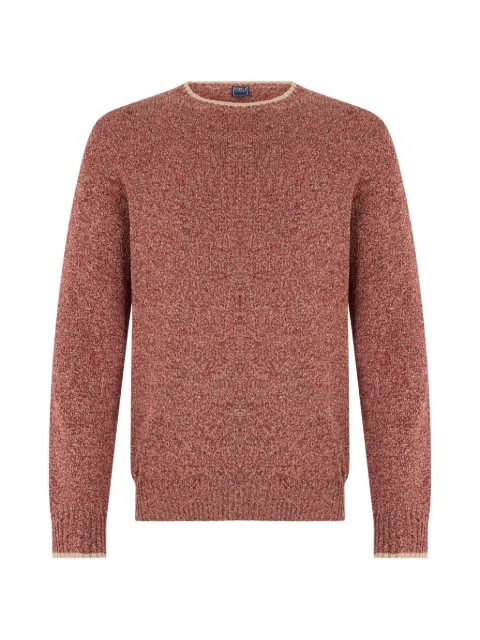 Fedeli round-neck sweater Red 7UE05734P