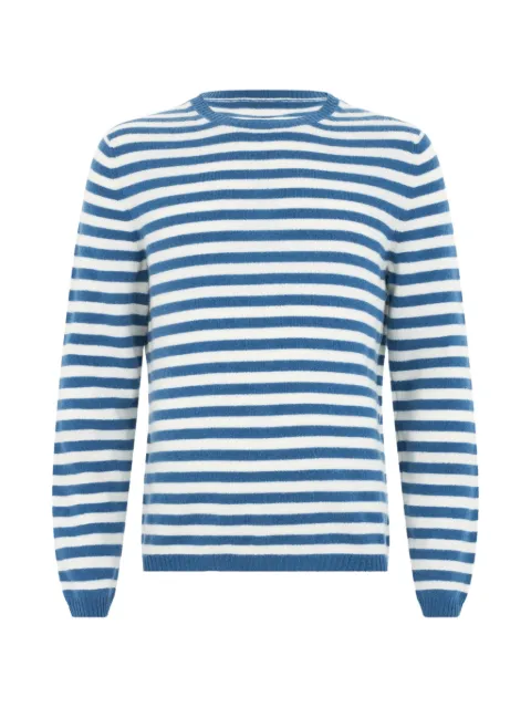 Fedeli striped cashmere sweater Blue 7UE05744P