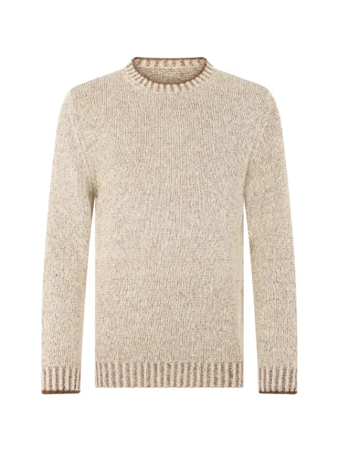 Fedeli crew-neck sweater Neutrals 7UE05709P
