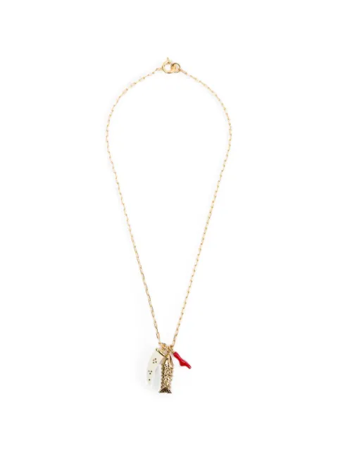 ISABEL MARANT New River long necklace Gold SA0029FAD3B13B
