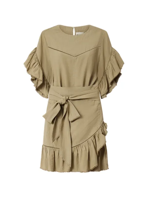 MARANT ÉTOILE Melicia dress Green RO1183FAD3J12E