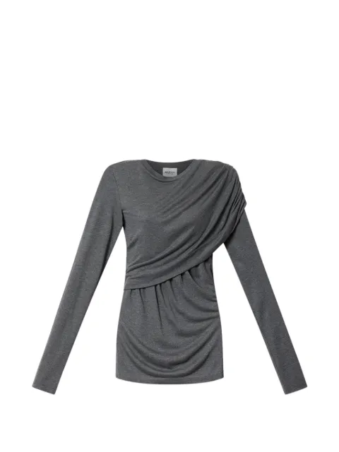 MARANT ÉTOILE Dressi top Grey HT0656FDD3K01E