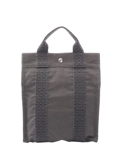 Hermès Pre-Owned 20th Century Canvas Herline PM backpack Grey UQ3IBIDNV6UDJJGE