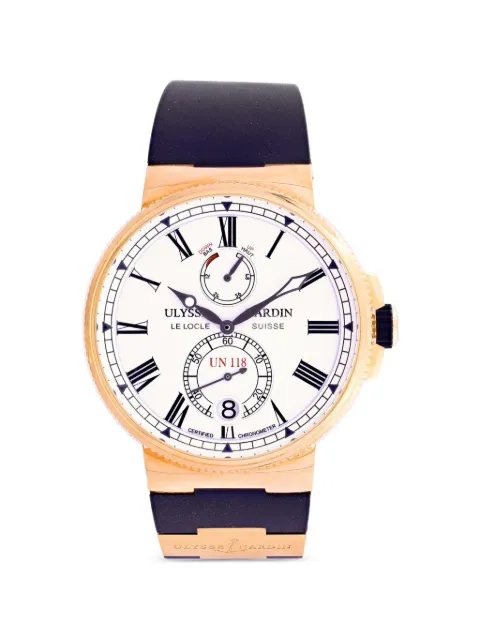 Ulysse Nardin Marine Roman-numerals 45mm watch White 118612240