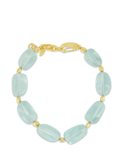 Lizzie Fortunato glass beaded necklace Gold SS26N017