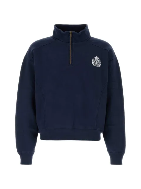 Sporty & Rich NY Crest embroidered sweater Blue ST098710243BL106