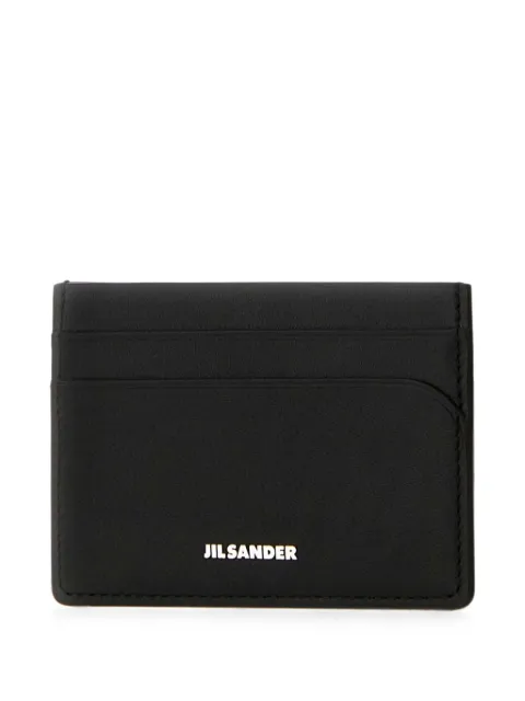 Jil Sander Curve credit card holder Black J68VL0003P5458