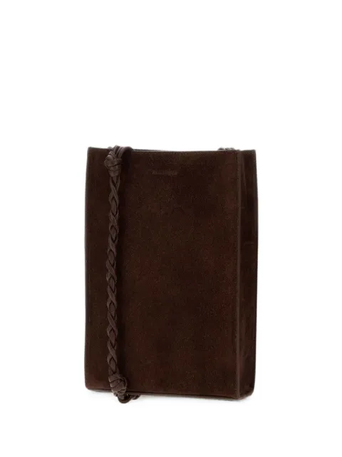 Jil Sander Tangle suede shoulder bag Brown J25WG0003P9295