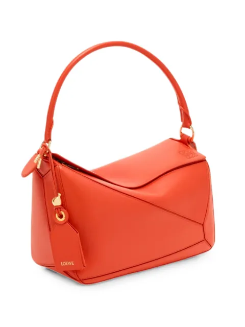 LOEWE medium Puzzle shoulder bag Orange A510PLMX02