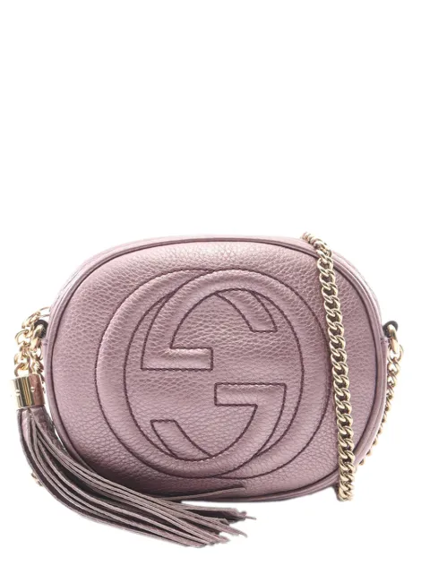 Gucci Pre-Owned 2016-2026 Soho Disco crossbody bag Purple 996G6DIVQ8JQI42C