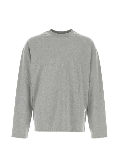 Jil Sander long-sleeve crew-neck T-shirt Grey J22GC0278J20399