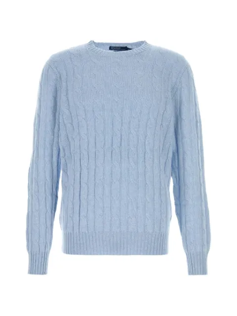 Polo Ralph Lauren cable-knit cashmere sweater Blue 710876728