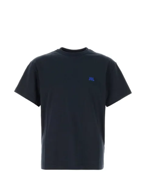 Jil Sander logo-embroidered T-shirt Blue J22GC0283J45048