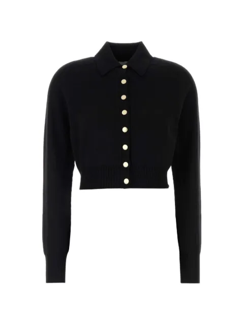 Sportmax cropped button-down cardigan Black 2622346011600