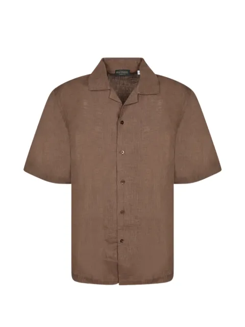 Dell'oglio short-sleeve button-up shirt Brown BOWLINGVI26396