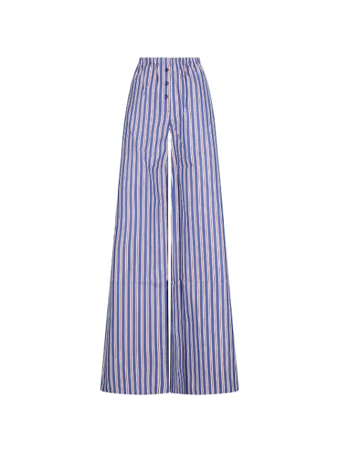 THE ANDAMANE Lana striped trousers Blue TM190423BTNC197