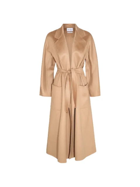 Max Mara belted notch-lapel coat Neutrals 2621016051600