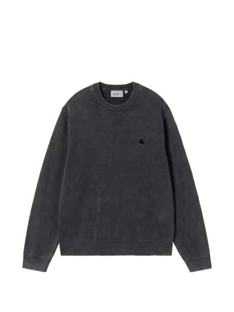 Carhartt WIP Kori logo-embroidered sweater Grey I036819