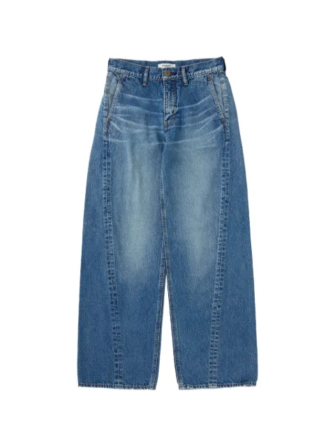 Moussy Vintage Wareham loose-straight jeans Blue 540JSC119030