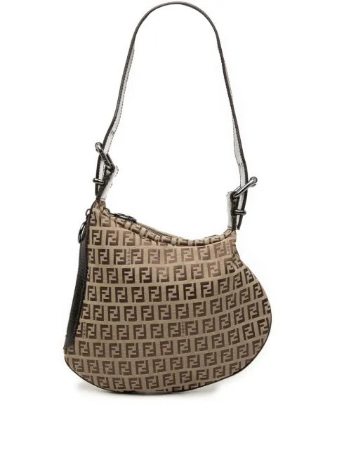 Fendi Pre-Owned 2000-2010 Zucchino Oyster shoulder bag Neutrals 2OG7WF42668Q76LW
