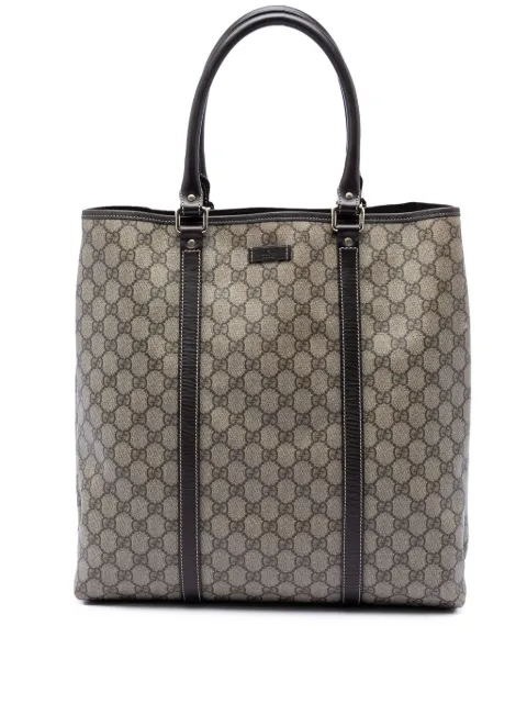 Gucci Pre-Owned 2016-2026 GG Supreme Joy Vertical tote bag Neutrals YFDO5KKBA8ZYYJVG