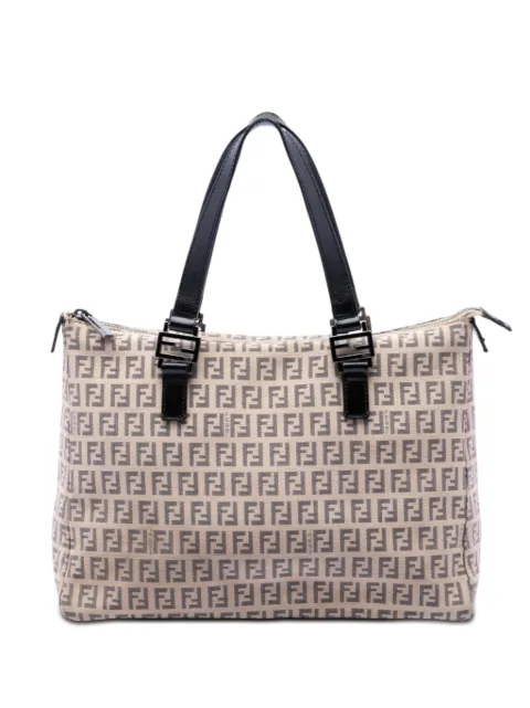 Fendi Pre-Owned 2000-2010 Zucchino Canvas tote bag Neutrals QGXQKBP9HL2XQB8M
