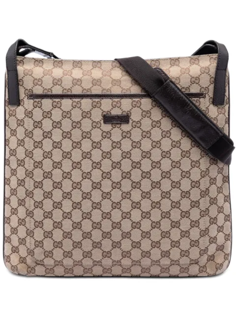 Gucci Pre-Owned 2000-2015 GG Canvas crossbody bag Neutrals TGEO240MA8YP0SL6