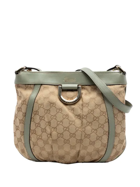 Gucci Pre-Owned 2016-2026 GG Canvas Abbey D Ring crossbody bag Neutrals PPYXWJODVMKR8TJ3