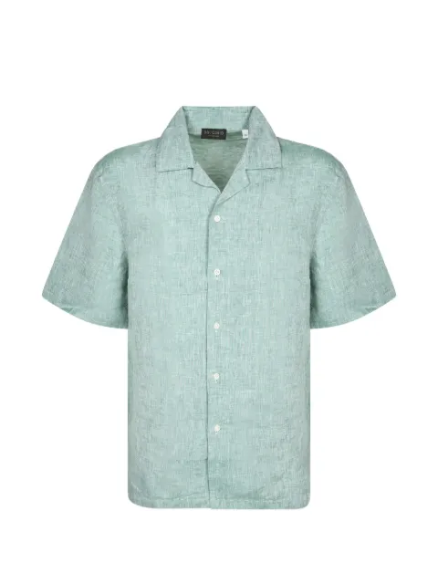 Dell'oglio short-sleeved camp-collar shirt Green BOWLINGVI26390