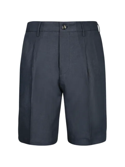 Dell'oglio pleated tailored shorts Blue PTN01290679
