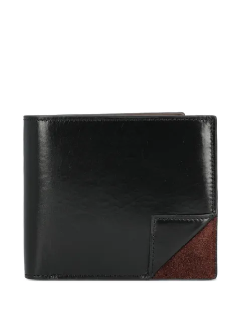 LOEWE Switch contrast-panel bifold wallet Black C643302X42