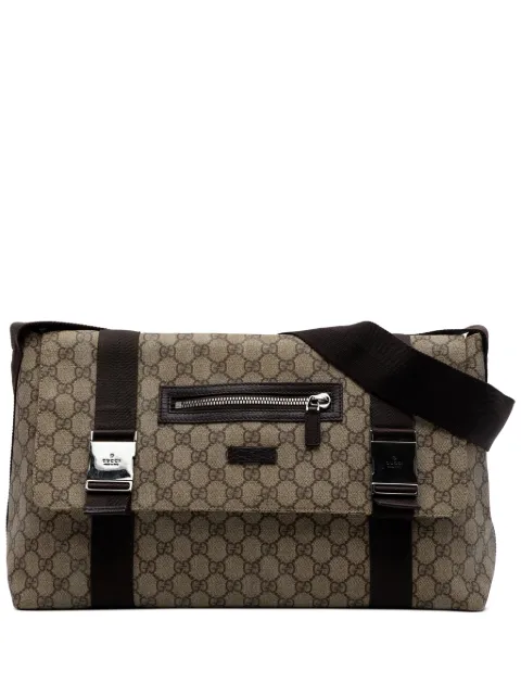 Gucci Pre-Owned 2000-2015 GG Supreme crossbody bag Neutrals 09P5ZNTDL1P9CLY0