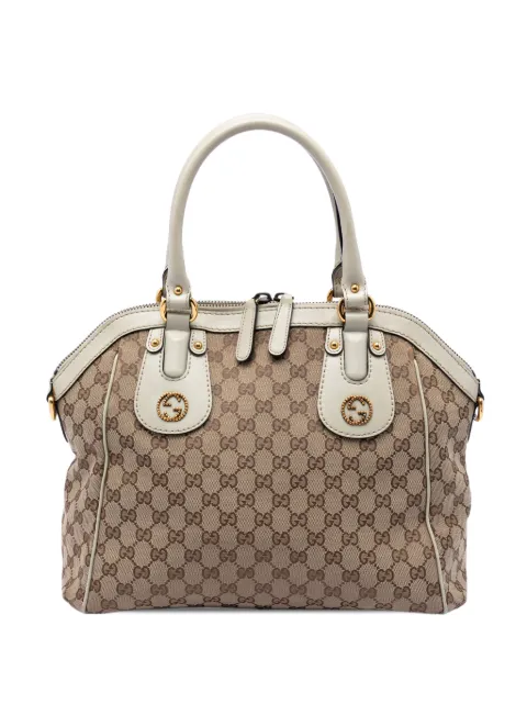 Gucci Pre-Owned 2016-2026 GG Canvas Scarlett satchel Neutrals 91DQEPHEB8MHUBGC