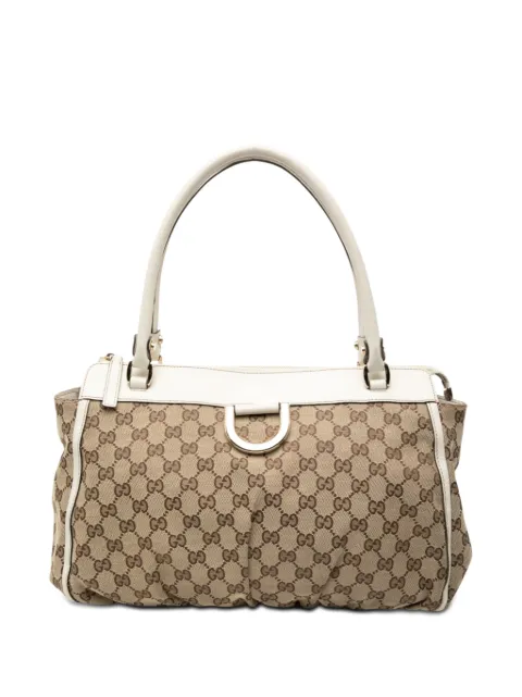 Gucci Pre-Owned 2000-2015 GG Canvas Abbey D Ring tote bag Neutrals 6CUD5FC9DBR5YP5M