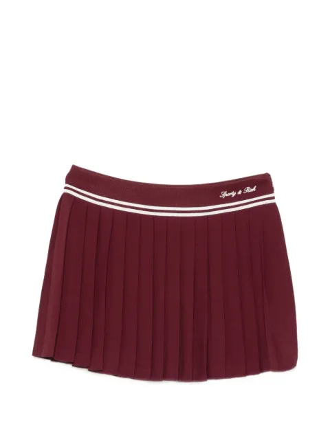 Sporty & Rich Abigail mini skirt Red SK01275326RE