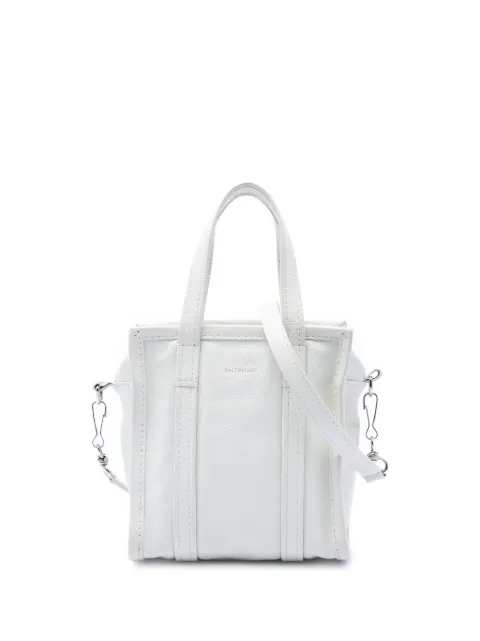 Balenciaga Pre-Owned 2021 Lambskin Bazar Shopper XXS satchel Neutrals SWL8N0T0PT6BMVRY