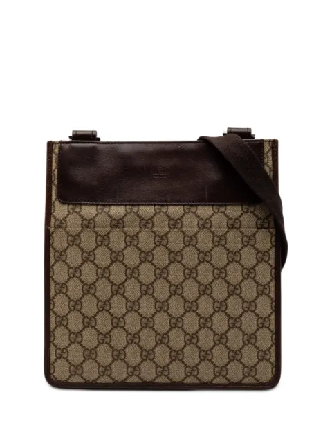 Gucci Pre-Owned 2000-2015 GG Supreme crossbody bag Neutrals VGTK27MG865Z2L6M