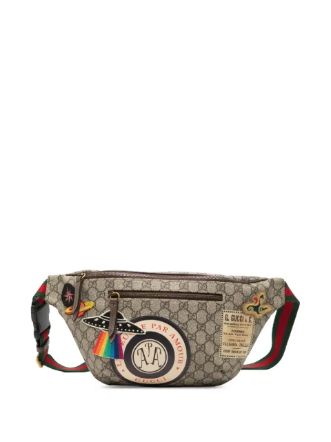 Gucci Pre-Owned 2016-2025 GG Supreme Courrier belt bag Neutrals T2DYEF1V11RQOVCJ