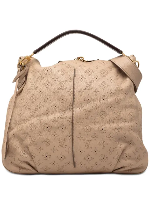 Louis Vuitton Pre-Owned 2012 Monogram Mahina Selene MM satchel Neutrals TWWTPDVA5JXRMI29